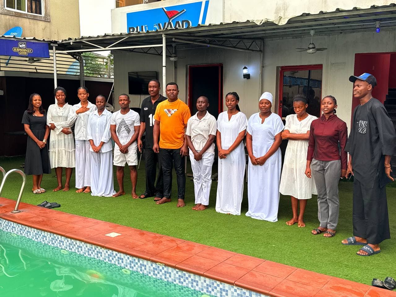 Youth gathering moment